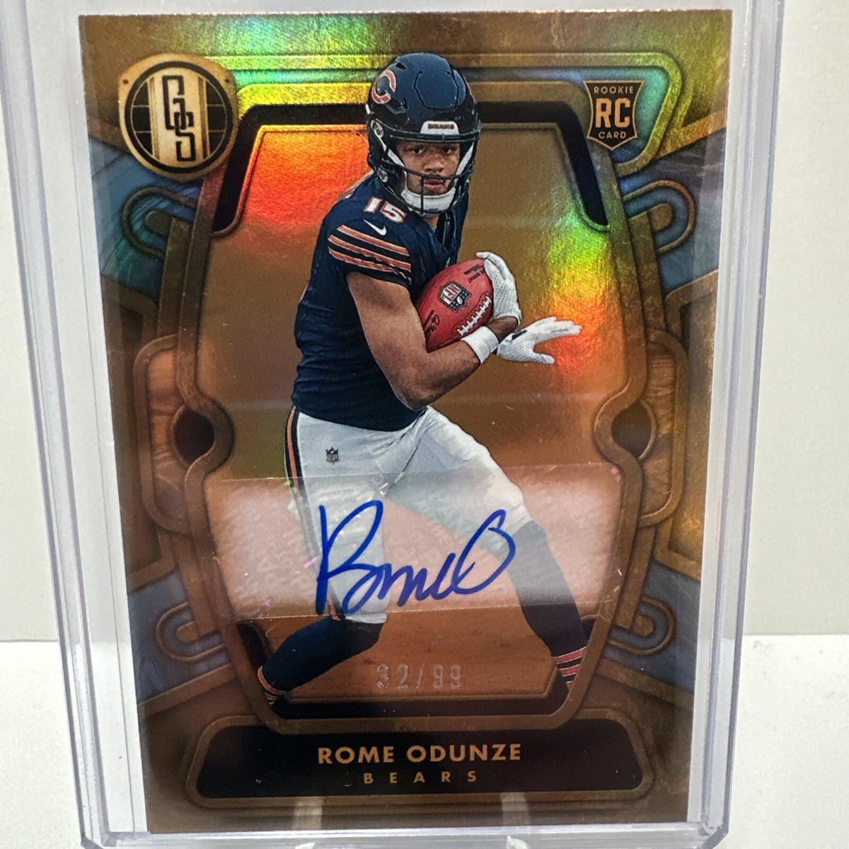 2024 Panini Gold Standard Rome Odunze Rookie Auto 32/99 | eBay 2024 Panini Gold Standard Rome Odunze Rookie Auto 32/99 | eBay