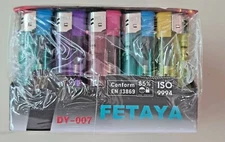 Brand New Pack Of 50 Lighters Disposible Butan Lighters Mix Colors