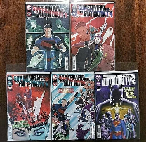 Superman and The Authority #1, 2, 3, 4, Batman Superman Special, DC Comics, NM