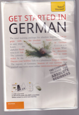 GET STARTED IN GERMAN by Rosi McNab (2011 Compact Disc  2 Disc & TPB Book){D4}