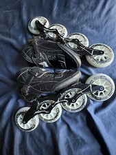 ZICO Unique Speed Inline Skates Women  s/Men  s EU Size 39- Carbon