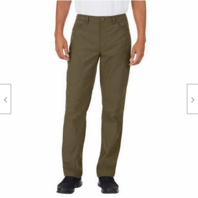 Eddie Bauer Men's Fleece Lined Tech Water Resistant Stretch, Size 40x30, Green
