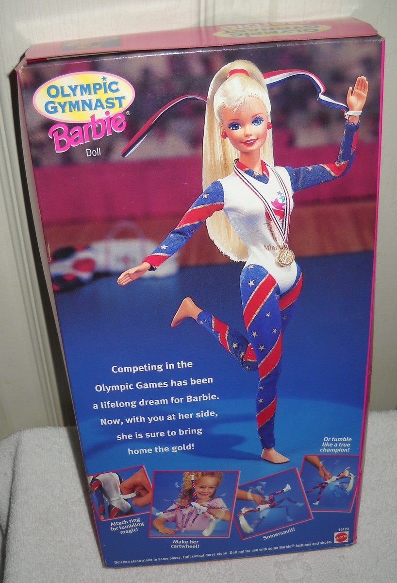 Barbie アトランタオリンピック 4677 NRFB Olympics - 1996 Atlanta Olympic Gymnast Barbie