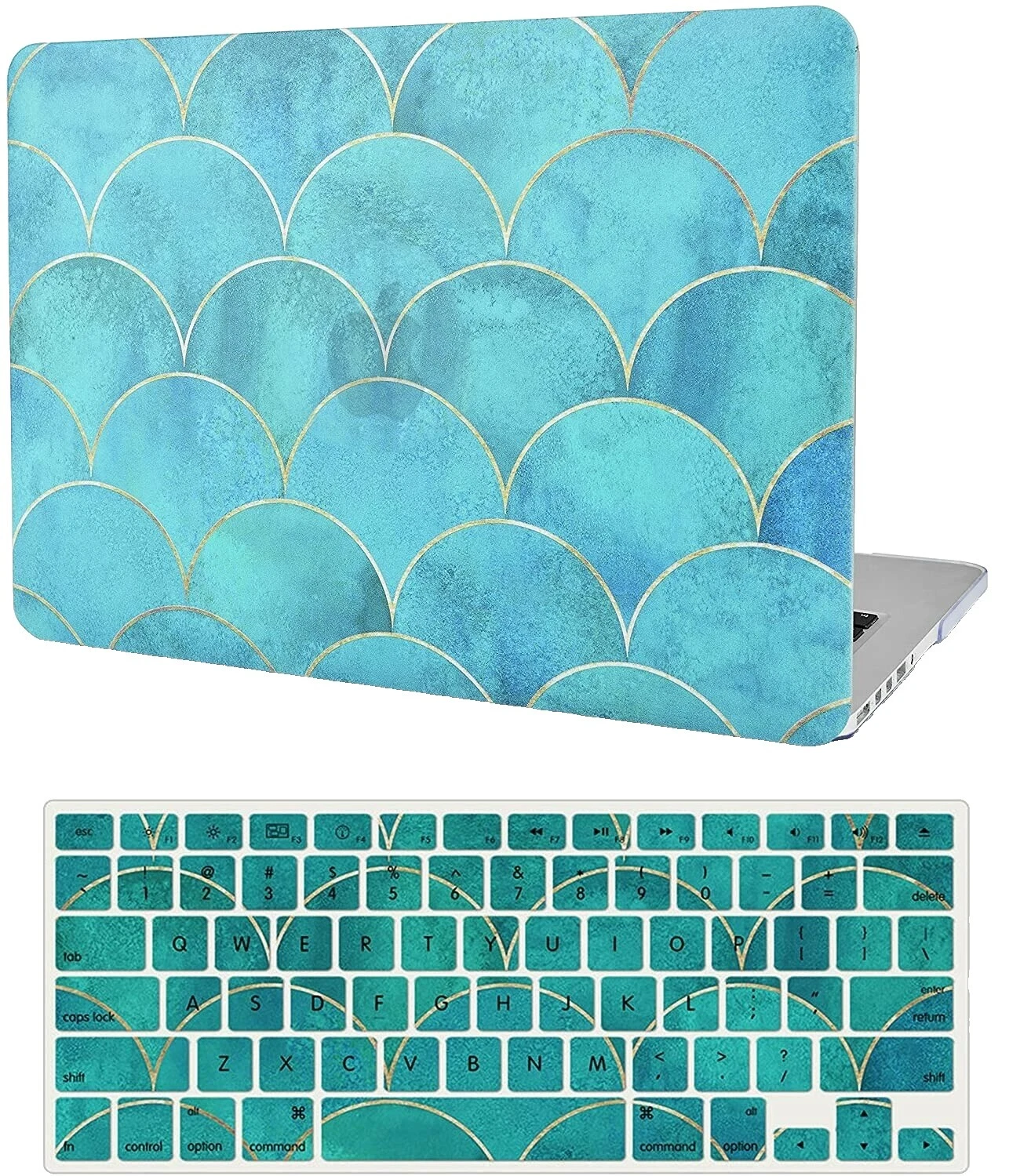 Funda para portátil de plástico rígida Multicolor Casos