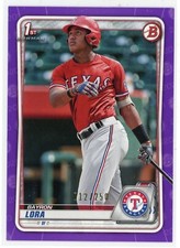 2020 Bowman Bayron Lora 1st Bowman Purple 12/250 !!!