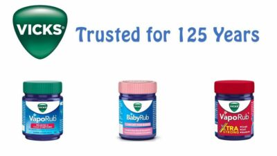 Vicks VapoRub Vapour Rub Erkältung Kopfschmerzen BabyRub Roll-On Inhalator Xtra Strong 