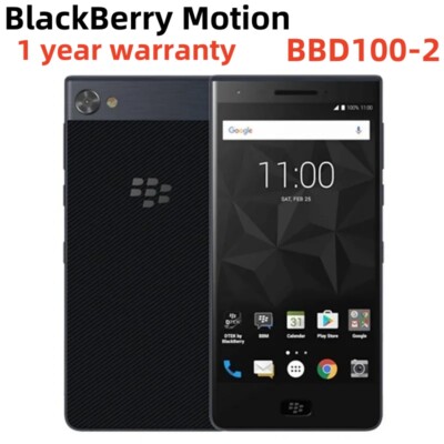 BlackBerry Motion BBD100-2 32GB LTE 4G Unlocked Android Smartphone