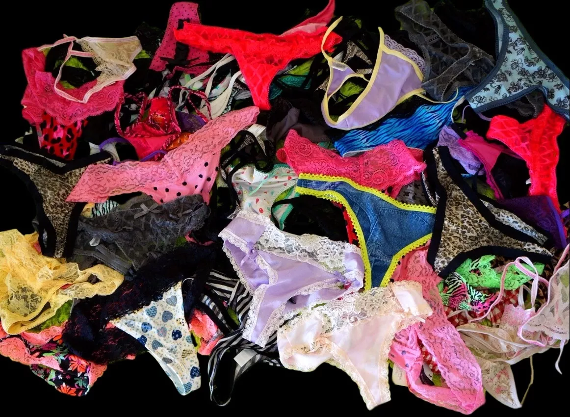 New Wholesale Lot 1 12, 48 144 Women Thongs Thong Panties Underwear  Assorted