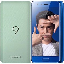 Honor 9 4G/LTE Blue 128GB  6GB Dual-SIM Factory Unlocked GSM NEW
