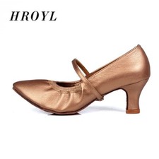 Modern Dance Shoes Women Girls Dancing Shoes High Heeled Latin Dance Shoes
