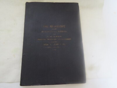 Rare The Microscope and Histology by Simon Henry Gage 1892 Book