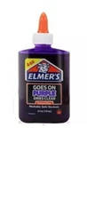 Elmer's   4oz 1 PACK Disappearing Purple Liquid School Glue, Washable  Non-toxic