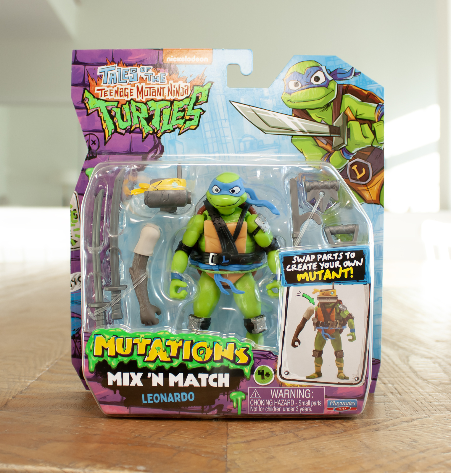 Teenage Mutant Ninja Turtles Mutations Mix 'N Match Action FIgures