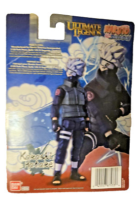 Bandai Namco Ultimate Legends Naruto 5'' Kakashi Hatake Action Figure Damaged Box