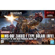 254 Zaku II F Type Solari RFV Gundam Bandai H...