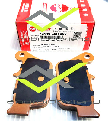 SYM MAXSYM600 MAXSYM TL500  REAR BRAKE PADS 43140-L6H-300