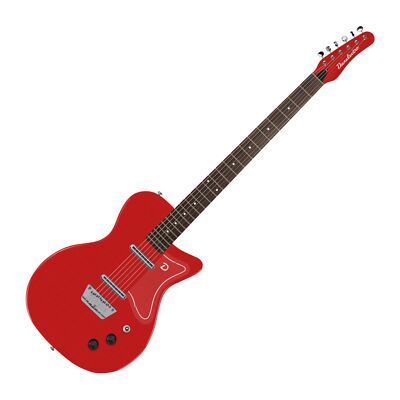 Danelectro 56 Baritone Electric Guitar, Red