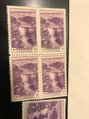 44) Scott #774 Boulder Dam 3 Cent Single Stamps & First Day Cover