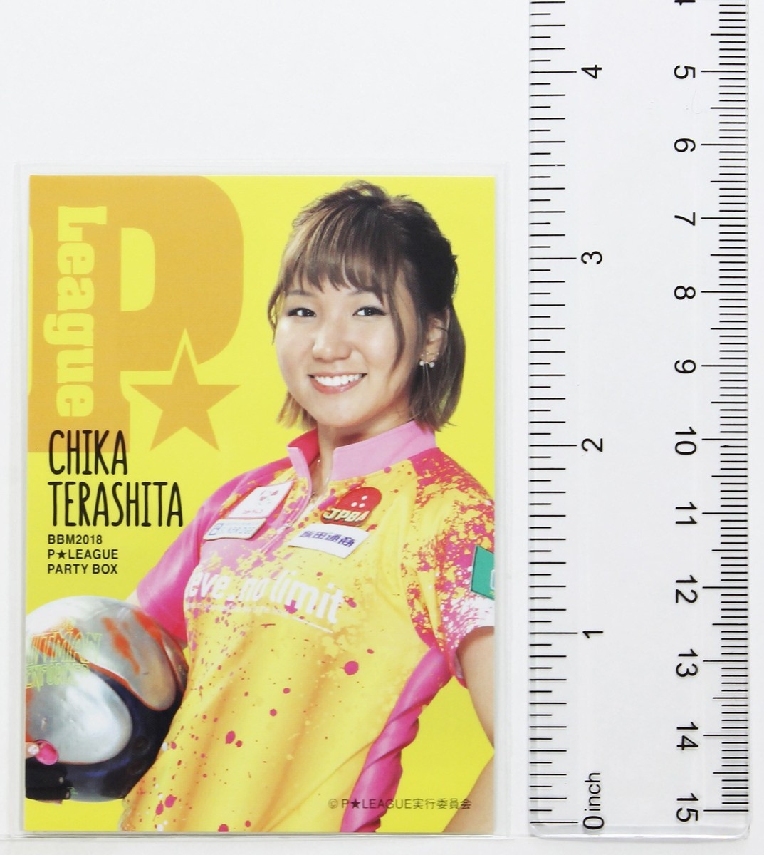 CHIKA TERASHITA - 2018 BBM Women's Pro Bowling Trading Card