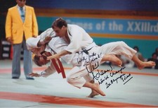 NEIL ADAMS HAND SIGNED 12X8 PHOTO OLYMPICS AUTOGRAPH LOS ANGELES 1984 3