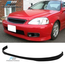 Fits 99-00 Honda Civic Ek Oe Factory Style Front Bumper Lip Spolier Kit Pu Fits 99-00 Honda Civic Ek Oe Factory Style Front Bumper Lip Spolier Kit Pu