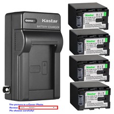 Kastar Battery Wall Charger for JVC BN-VG138  JVC Everio GZ-EX555 Everio GZ-GX1