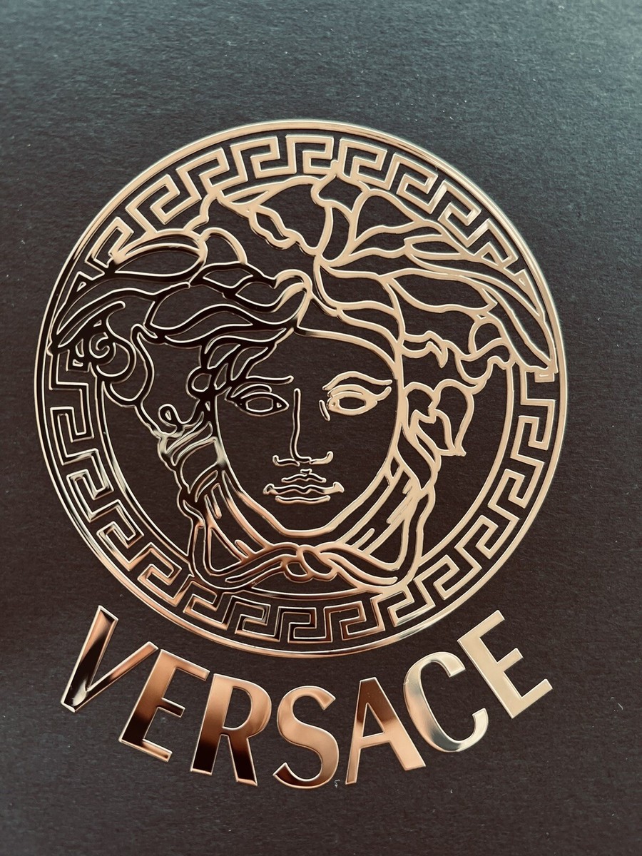 Versace/Medusa ロゴー／サイズ/M Sticker Versace Medusa Logo Stickers BIG SIZE Colour GOLD