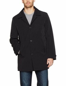 mens single breasted raincoat