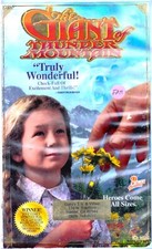 The GIANT OF THUNDER MOUNTAIN- VHS 1998 Hard Clam Shell Case. Excellent!