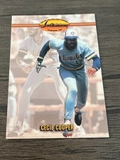 1993 Ted Williams Baseball Card #49 Cecil Cooper (M3)