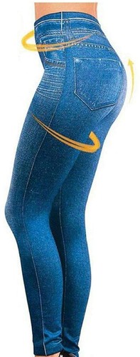 Genie Women's Slim Jeggings - Blue 