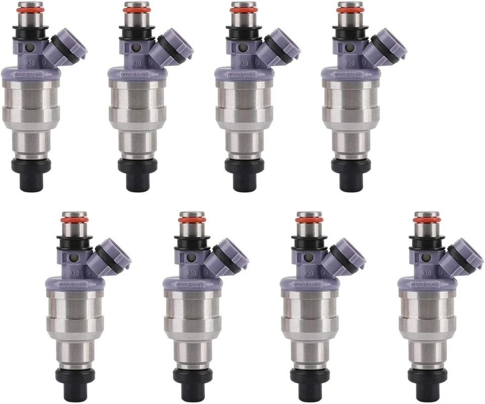 8X NEW OEM DENSO Fuel Injectors Fits 1990-1992 Lexus LS400 4.0L V8 23250-50010 - Imagem 2 de 4