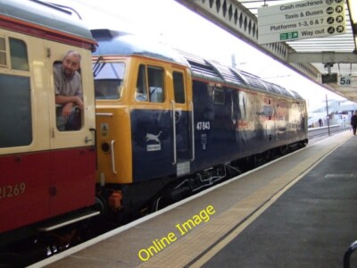 Foto 6x4 Peterborough Bahnhof Ausflug Zug Richtung Norden, hea c2014