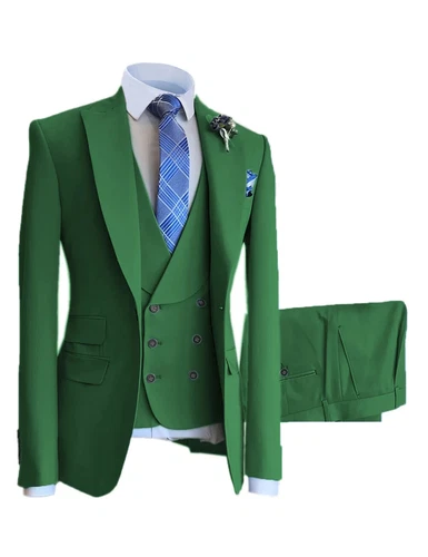 Men’s Suit 3 Piece White Meeting Party Wedding Business Formal Occasions - Picture 13 of 44