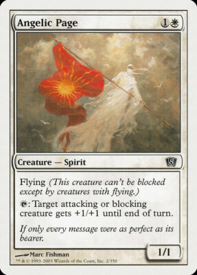 4 Angelic Page 4x x4 - LP - 8th/9th Edition - SPARROW MAGIC - mtg