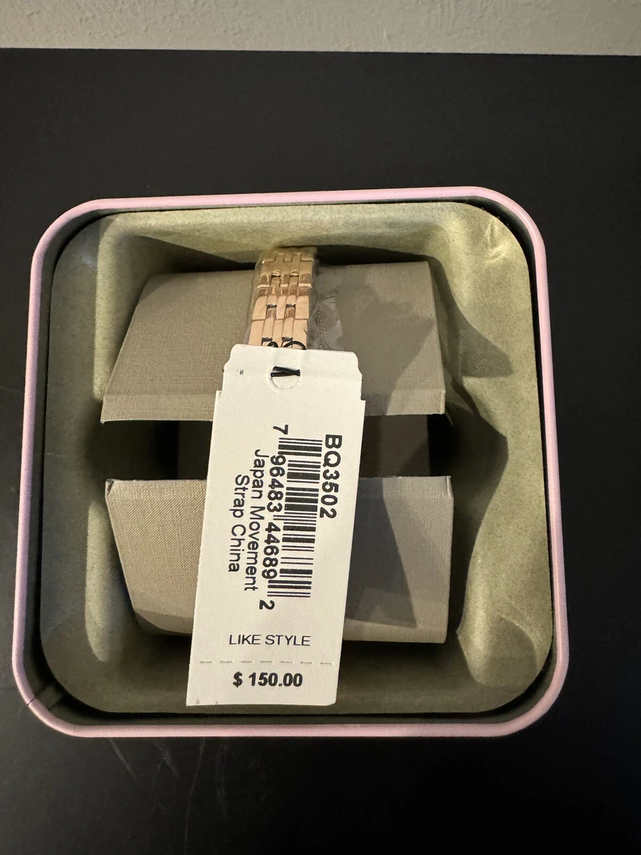 💥 Fossil Tillie Mini Three-Hand Rose Gold-Tone Stainless Steel  