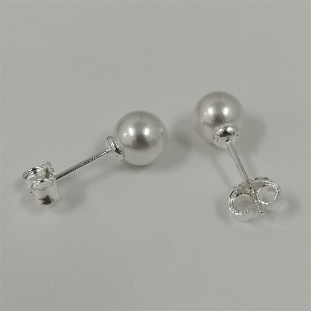 Pandora 4.5mm Treated Freshwater Cultured Pearl Stud Earrings
