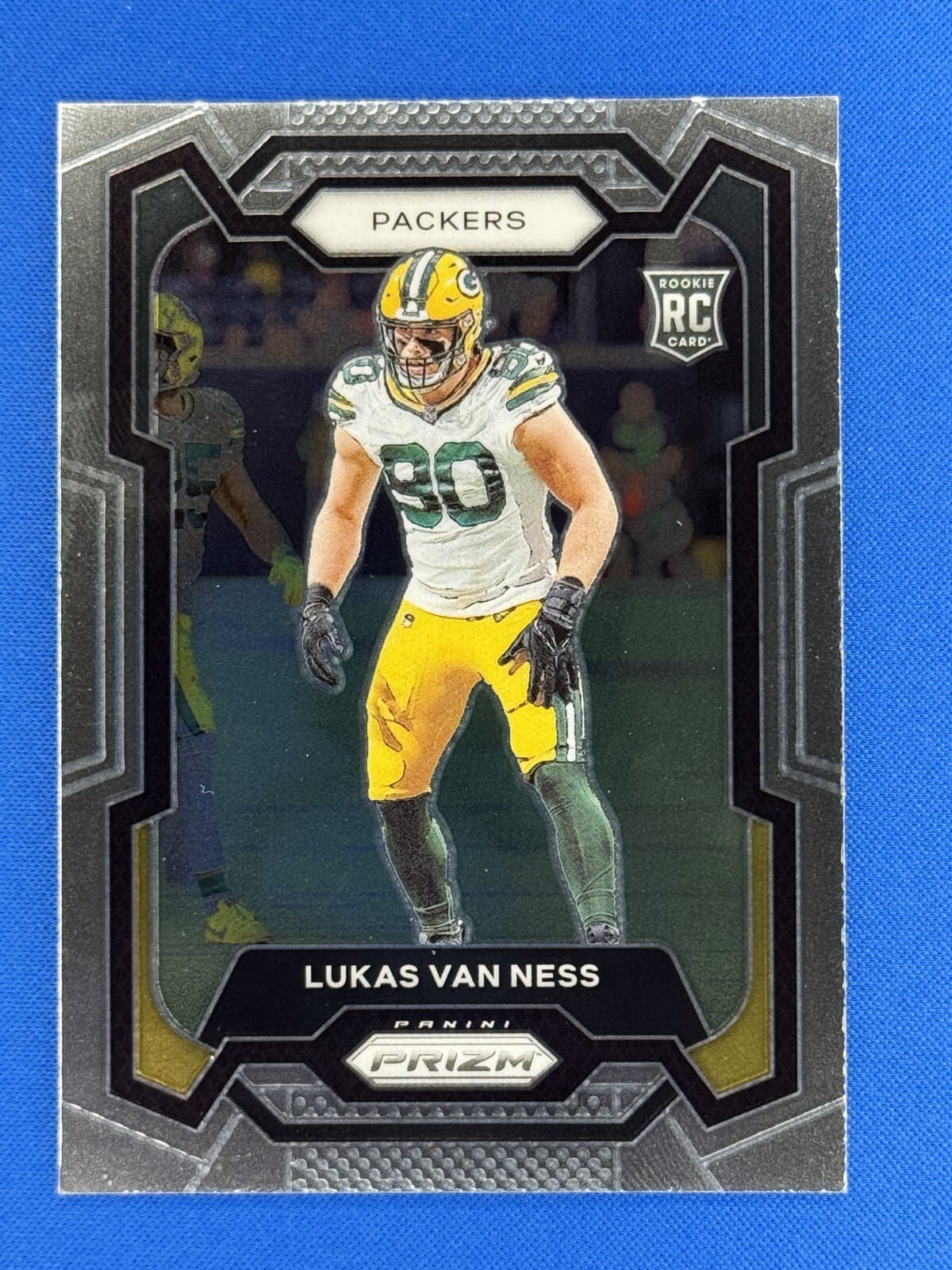 2023 Prizm #336 Lukas Van Ness Rookie RC Packers