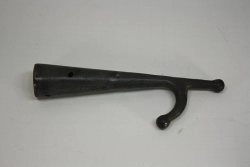 Early Cast Iron Boat Hook Buoy Dock Pole End