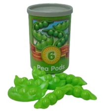 Play Food Vintage Learning Resources Pop Top Pea Pods Can