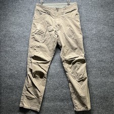 Kuhl Revolvr Pants Men s 30x32 Khaki Tan Hiking Outdoors Lightweight Gorpcore