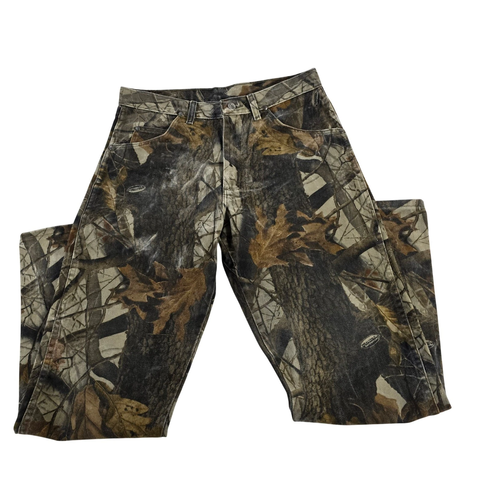 Pro Gear by Wrangler Camouflage Cargo Pants Men's Outdoor Hunting Fishing 32x32