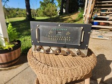 Fisher R-31 S Vintage Amplificador de Tubo Receptor Estéreo Chasis Piezas/Reparación