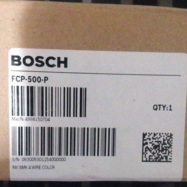 Bosch FCP-500-P Fire Alarms Manual Call Point MPN FCP-500-P