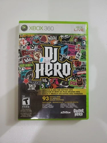 Dj Hero (Microsoft Xbox 360) Complete CIB