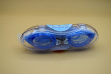 Leader Sports Adult Swim Anti Fog UV Protection Goggles- Bonito Narrow Blue NEW