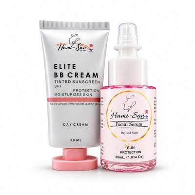 Hami-San (Duo) Elite BB Cream SPF & Facial Serum Face Care