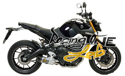 KOMPLETTE AUSPUFF ARROW ALLUMINIUM + KATALYST EURO4 FÜR YAMAHA MT-09 13 - 20