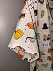 FRIENDS® Gathering Thanksgiving 3-Pocket Scrub Top | Women's Large | NWOT — photo 8
