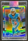 2023 Donruss Jahmyr Gibbs Press Proof Silver Die Cut Rated Rookie #11/75 Lions